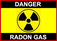 Danger-Radon-Gas